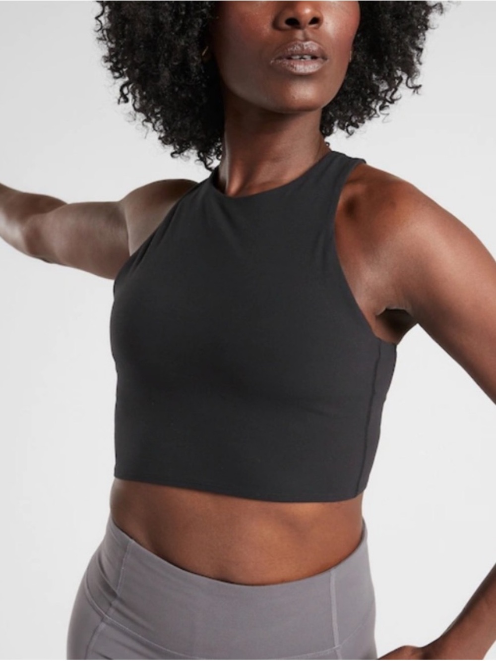 Women’s Navy Racerback Sports Bra - Performance Support - Picture 2 of 3